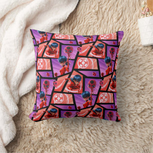 Coussin Motif Ladybug & Tikki