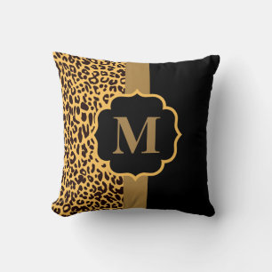 Coussin Motif léopard