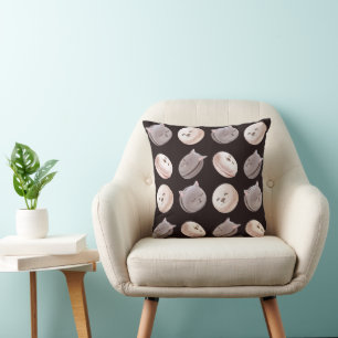 Coussin Motif Macaron