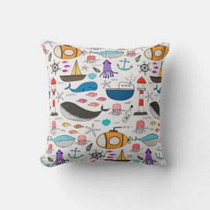 Coussin Motif marin