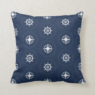 Coussin Motif maritime d'outil