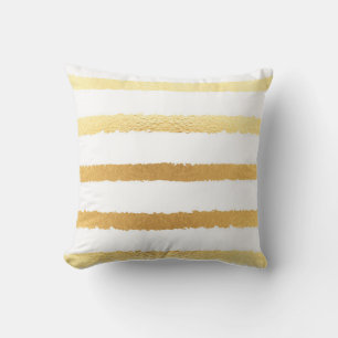 Coussin Motif métallique brillant