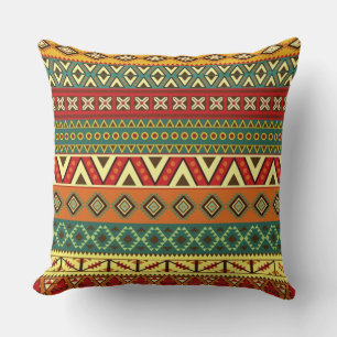 Coussin Motif mexicain d'art populaire