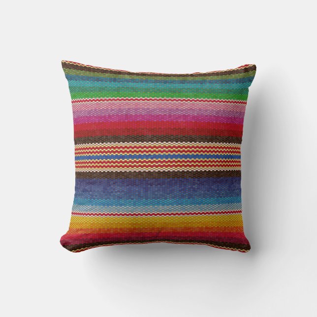 Coussin Motif mexicain d'origine (Recto)