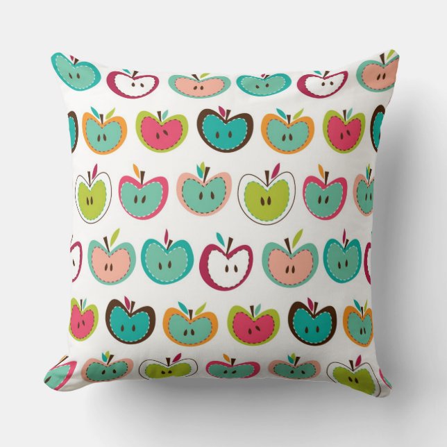Coussin Motif mignon de pomme (Recto)