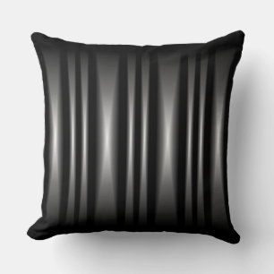 Coussin Motif moderne moderne classique noir et blanc