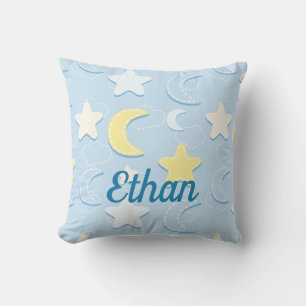 Coussin Motif Moon & Stars