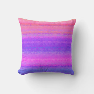 Coussin Motif mosaïque abstrait sans couture