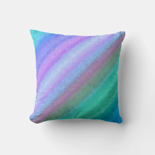 Coussin Motif mosaïque abstrait sans couture