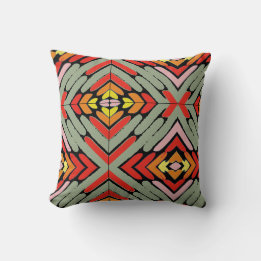 Coussin Motif multicolore du Sud-Ouest
