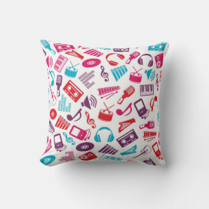 Coussin Motif musical