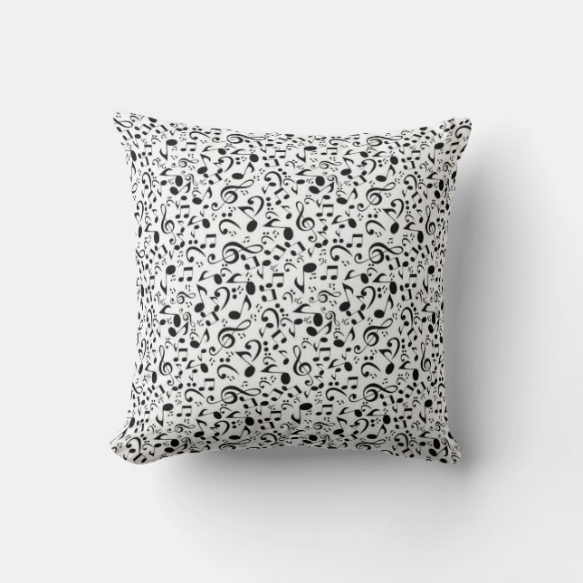 Coussin Motif musical (Recto)