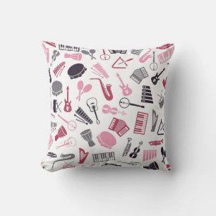 Coussin Motif musical