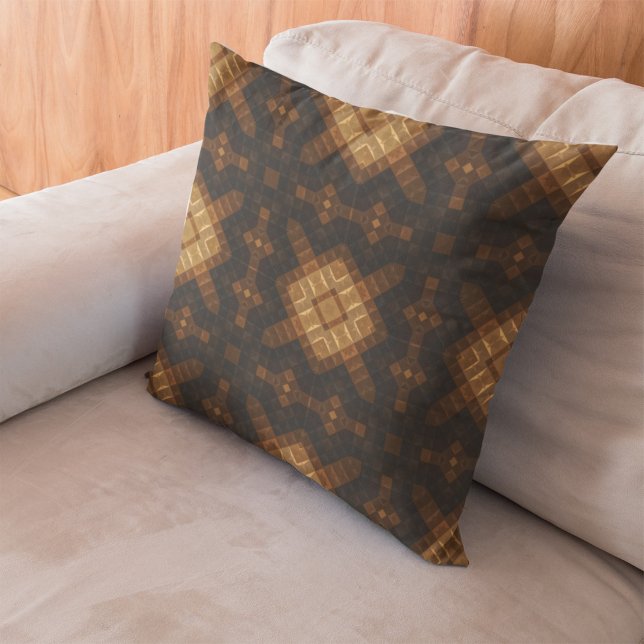 Coussin Motif natif géométrique Abstrait (Créateur téléchargé)