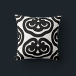 Coussin Motif noir gras moderne minimaliste<br><div class="desc">Motif noir gras moderne minimaliste</div>