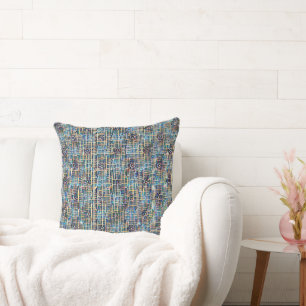 Coussin Motif numérique géométrique abstrait moderne 1255