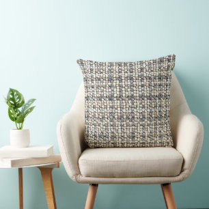 Coussin Motif numérique géométrique abstrait moderne 1259