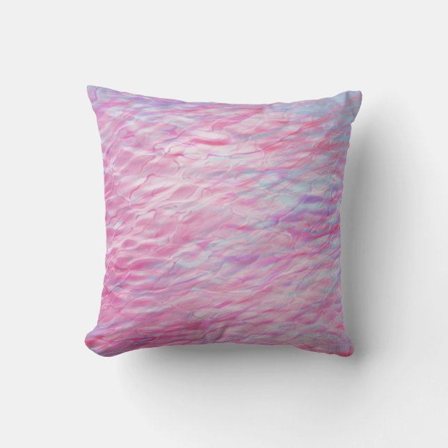 Coussin motif ondulé Abstrait (Recto)