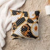 Coussin motif ornemental baroque (Couverture)