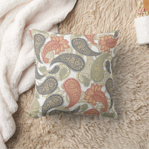 Coussin Motif Paisley