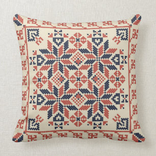 Coussin Motif palestinien de broderie