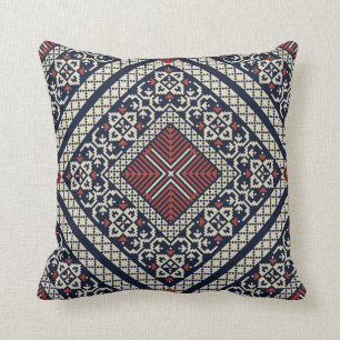 Coussin Motif palestinien de broderie