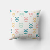 Coussin Motif Pastel Chevron (Verso)