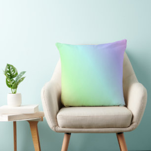 Coussin Motif pastel multicolore