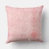 Coussin Motif pastel rose doux (Verso)