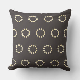 Coussin Motif pointillé élégant