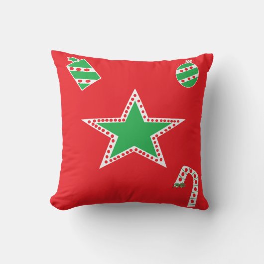 Coussin Motif pois - Double Conception (Recto)