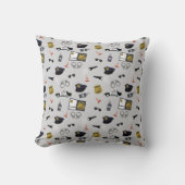 Coussin Motif Policier Thème Policier Flic (Recto)