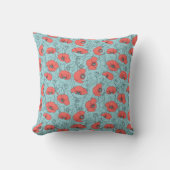 Coussin Motif Poppy Meadow (Recto)