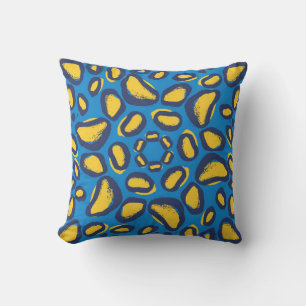 Coussin Motif poster de animal Leopard