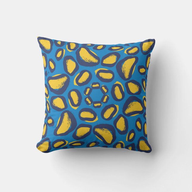 Coussin Motif poster de animal Leopard (Recto)