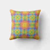 Coussin Motif Rainbow Feather (Verso)