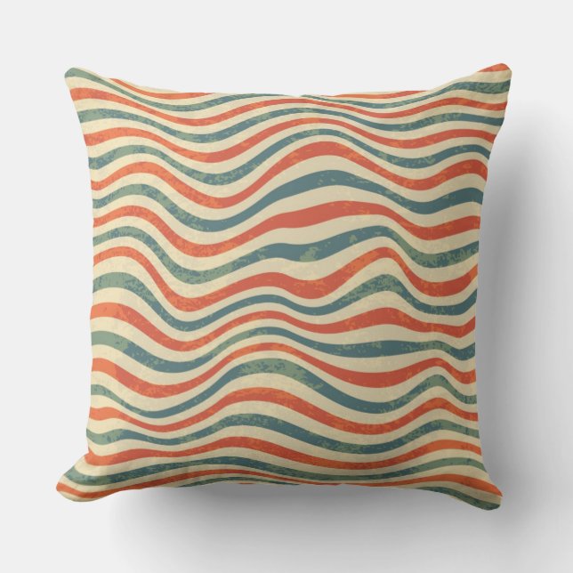 Coussin Motif rayé (Recto)