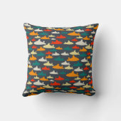 Coussin Motif requin (Verso)