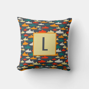Coussin Motif requin