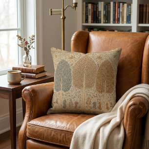Coussin Motif rétro élégant moderne ethnique stylé