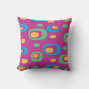 Coussin Motif Retro Mod