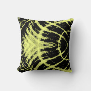 Coussin motif Retro néon
