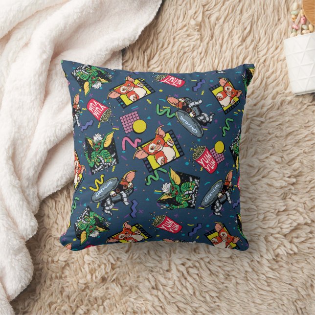 Coussin Motif Rétro-onde Gremlins™ 80's (Couverture)