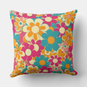 Coussin Motif rétro-Super-printemps, Idéal pour la décorat (Verso)