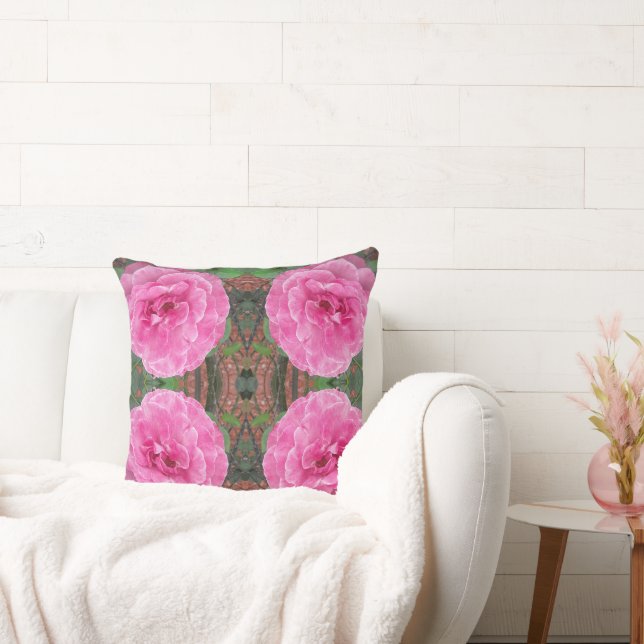 Coussin Motif rose (Canapé)