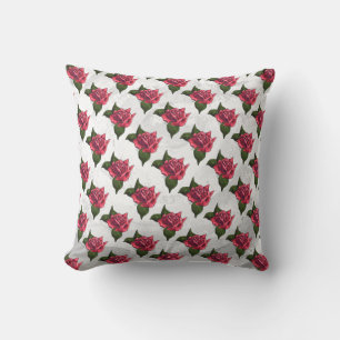 Coussin Motif rose