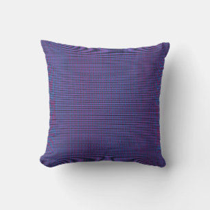 Coussin Motif rose chaud violet