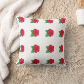 Coussin Motif Rose élégant (Couverture)