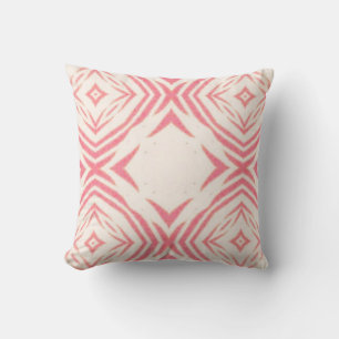 Coussin Motif rose sans couleur