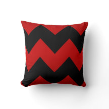 Motif rouge foncé et noir profond de Chevron
